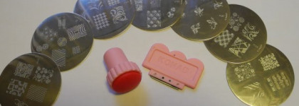 Первые попытки дизайна ногтей с Konad