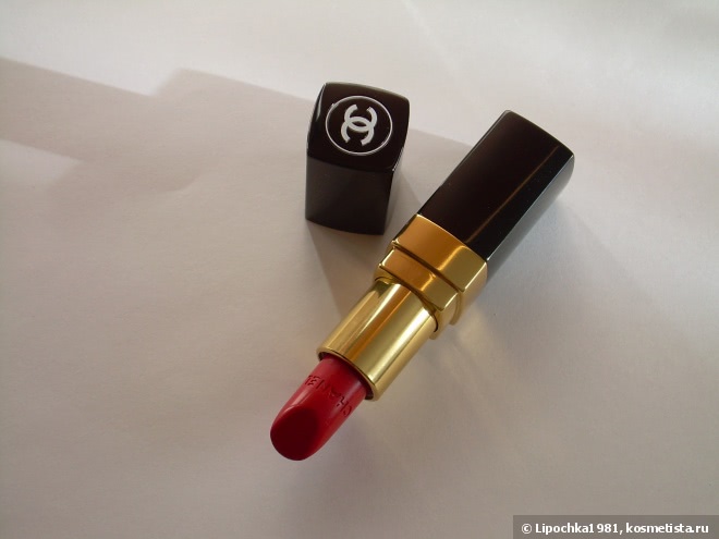 Полный патриотизма пост о помаде Chanel Rouge Coco ultra hydrating lip colour №442 Dimitri