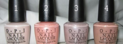 Идем по грибы: моя коллекция нюдовых оттенков от O.P.I