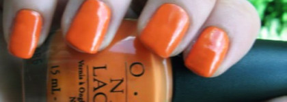 Оранжевое настроение: O.P.I. In My Back Pocket