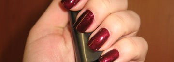 Королевские рубины на кончиках пальцев или Manhattan Lotus Effect Nail polish 46Q