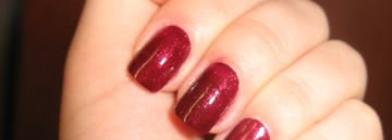 Королевские рубины на кончиках пальцев или Manhattan Lotus Effect Nail polish 46Q