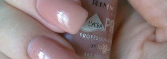 Нежный беж, элегантный беж - это все он - Rimmel lycra.Pro, 362 Barely there