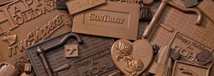 Шоколад во флаконе и  изумруд в карандаше