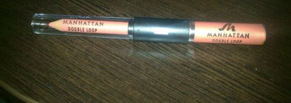 Сочные персики с Manhattan Double Loop lipliner+lipgloss 306