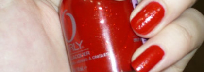 Красный лак домохозяйки.. Orly Red Carpet