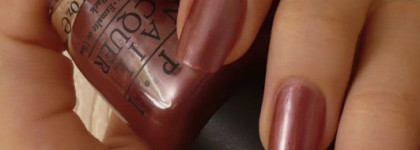 OPI Chicago Champagne Toast NL S63 & OPI Nomad`s Dream NL P02