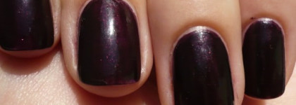 Есть в черненькой смородинке Немножко синевы… Bourjois 1 Seсonde Nail № 9 - OPI  NL H63 Vampsterdam