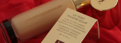 YSL Touche Eclat Radiant Touch №2  &  YSL Le Teint Touche Éclat BD30 Beige Dore