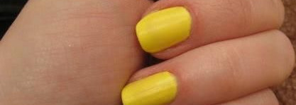 Подготовка к лету: желтый лак от Inglot nail enamel (добавила фото с топом)