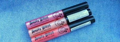 Пополнение в "пернатой" семейке или трио блесков для губ Lumene Natural Code Angry Birds №№ 18 — Cotton Candy, 19 - Bubble Fun, 20 - Diamond Dаzzle