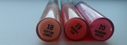 Пополнение в "пернатой" семейке или трио блесков для губ Lumene Natural Code Angry Birds №№ 18 — Cotton Candy, 19 - Bubble Fun, 20 - Diamond Dаzzle