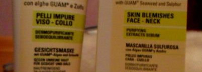 И еще немного о Guam (обзор двух масок для лица)