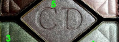 Пятицветная палетка для век  - Dior 5 Colours  Iridescent Eyeshadow - #409 Tropical Light