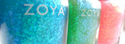 Maisie, Opal, Chloe - Zoya Spring 2012: Fleck Effect