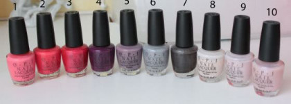 Моя коллекция лаков OPI часть 2