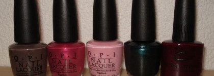 OPI. Продолжение моей коллекции лаков OPI+ Creative Nail Design (часть 4)