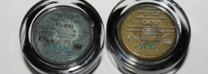 Shiseido Shimmering Cream Eye Color # SV810 Tin и # 707 Patina