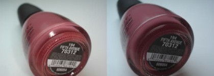 Размышления на тему интуиции на примере лаков Lancome Le Vernis 011 Piha black и Сhina Glaze 194 Fifth Avenue