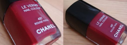 Лак Chanel Le Vernis Rouge fatal # 487