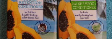O кондиционере Freeman, Papaya and Coconut, Color retention conditioner, и шампуне Freeman, Papaya and Melon, 2in1 shampoo + conditioner