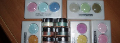 Seventeen для макияжа глаз в моей косметичке (много фото)