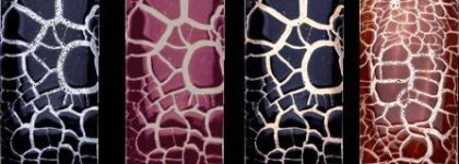 Эффект "крокодильей кожи" на ногтях - Alessandro Go Magic! Croco Glam Set