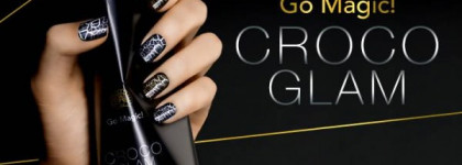 Эффект "крокодильей кожи" на ногтях - Alessandro Go Magic! Croco Glam Set