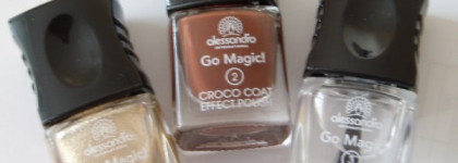 Эффект "крокодильей кожи" на ногтях - Alessandro Go Magic! Croco Glam Set