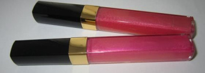 Блески Chanel Levres Scintillantes #124 и #126 + фото