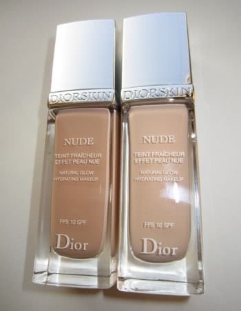 Diorskin Nude # 010 и # 030 от Dior 