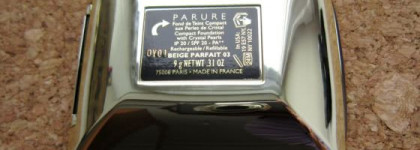 Guerlain Parure Compact Foundation With Crystal Pearls # 03 Beige Parfait – Компактная тональная пудра cо светоотражающими частицами СПФ 20