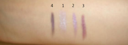 Lancome Color focus palette 4 Purple rain №301