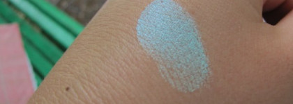 Взрыв цвета на веках-Shiseido Hydro-Powder Eye Shadow H10 Безмятежная лагуна