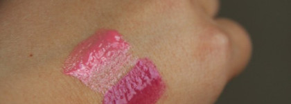 Essence Stay with me longlasting lipgloss в оттенке 01 me&my icecream и 10 pretty witty