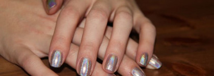 Голографический космос с лаком Aurelia 103