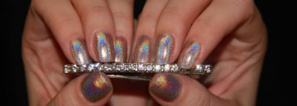 Голографический космос с лаком Aurelia 103