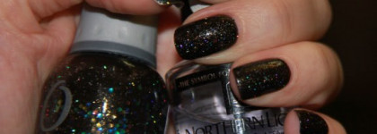 Космическое сияние с Orly Androgynie и топом INM Northern Lights