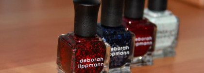 Готические рубиново-красные тапочки. Лак Deborah Lippmann Ruby red slippers