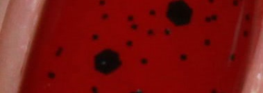 Божья коровка, брусничное варенье! Essie Limited Addiction и Nubar Black Polka Dot