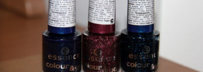 Знакомство с Essence - три бутылька и 5 вариантов маникюра. 72 time to romance, 76 Hard to resist, 78 blue addicted