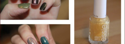 Проверяем люкс эффект Essie Luxeffects as gold as it gets на 12 лаках