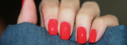 Летний, сочный коралл! Rimmel 60 seconds 430 Coralicious