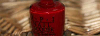 Самый лучший идеальный красный OPI Vodka & Caviar