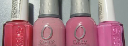 Розовое настроение с Orly и ESSIE