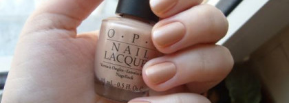 Февральский песок в моём бикини от OPI