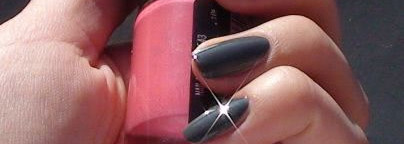 Серый & Розовый лаки GOSH