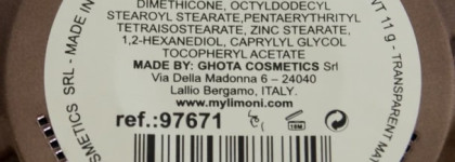 Компактная минеральная матирующая пудра Limoni Transparent Matte Powder