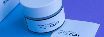 Маска для лица c голубой глиной Riche Pure Face Blue Clay
