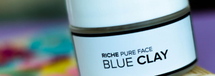 Маска для лица c голубой глиной Riche Pure Face Blue Clay